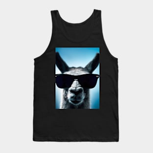 Llama with Sunglasses Tank Top